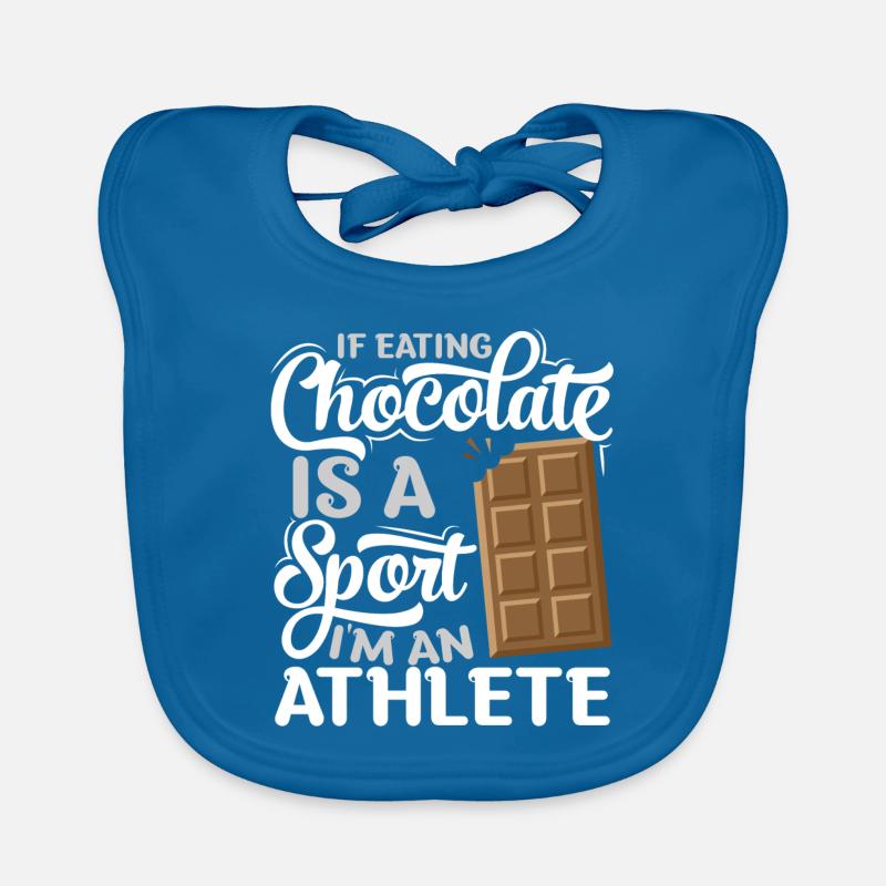 Chocolat Chocolat Chocolat Bavoir bio Bébé