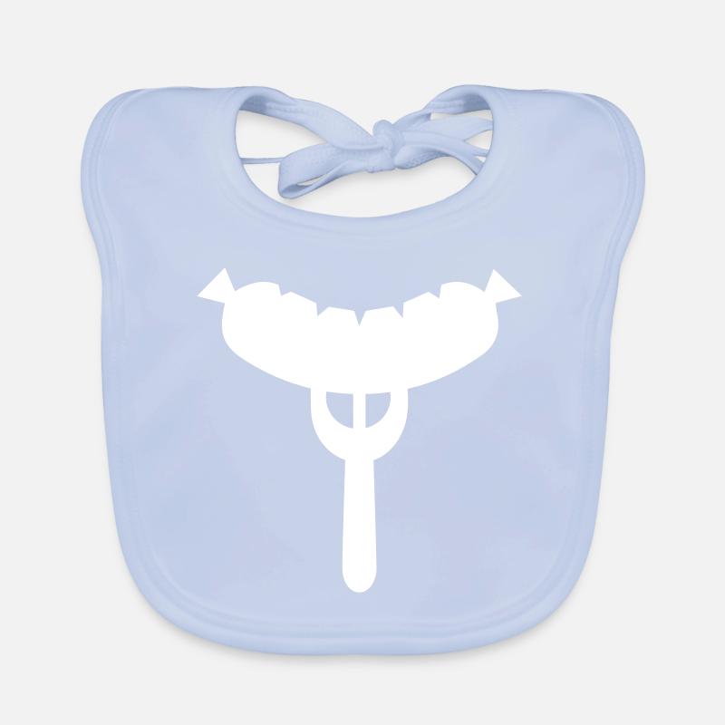 Sausage fork Organic Baby Bibs