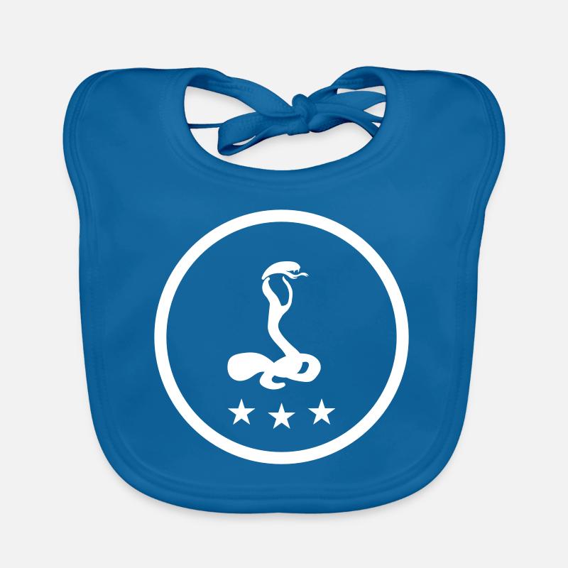 Cobra serpent Bavoir bio Bébé