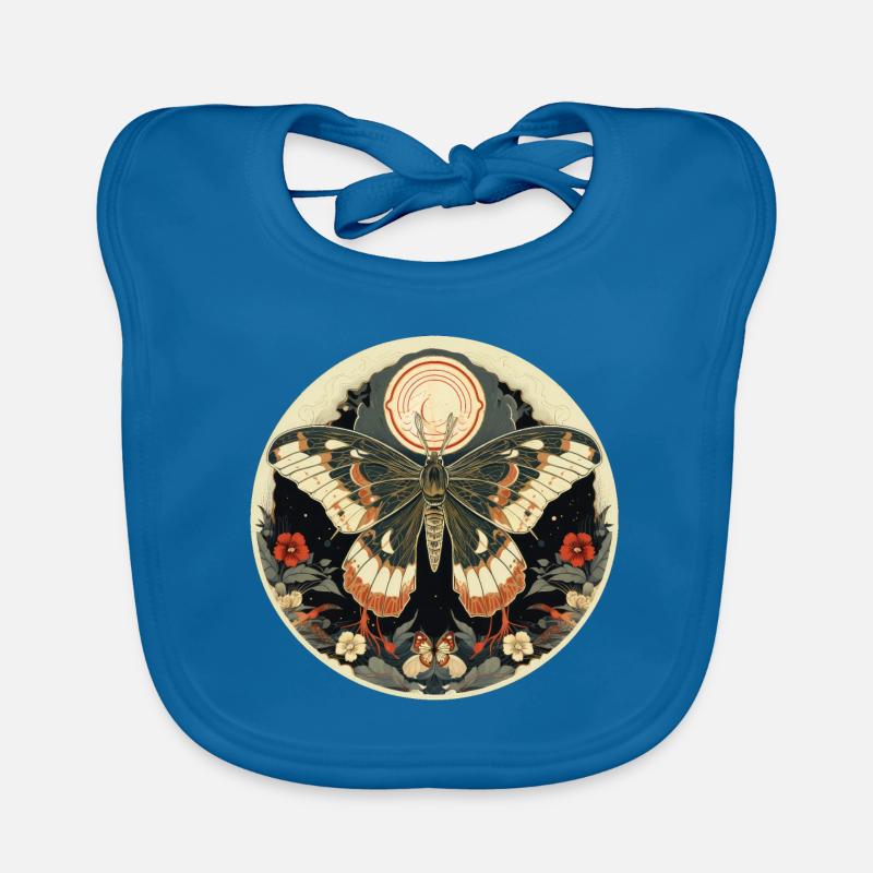 Moth Organic Baby Bibs