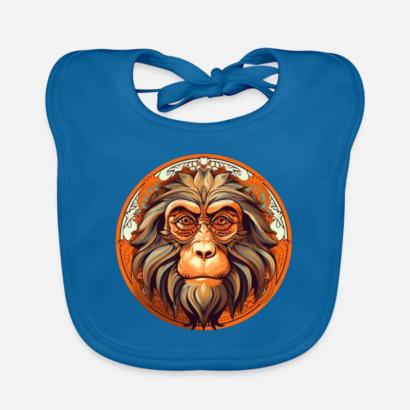 Affe Baby Bio-Lätzchen