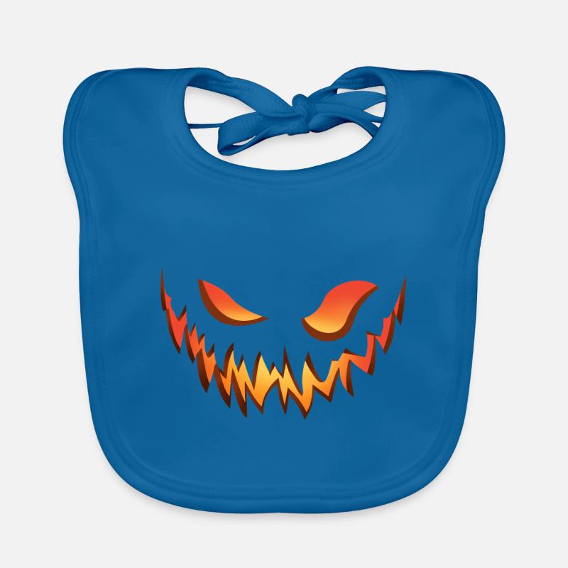 monstre horrible pour la soirée de Halloween Bavoir bio Bébé