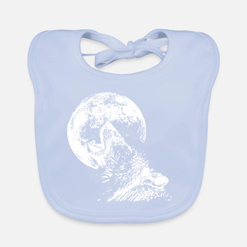 wolf Organic Baby Bibs