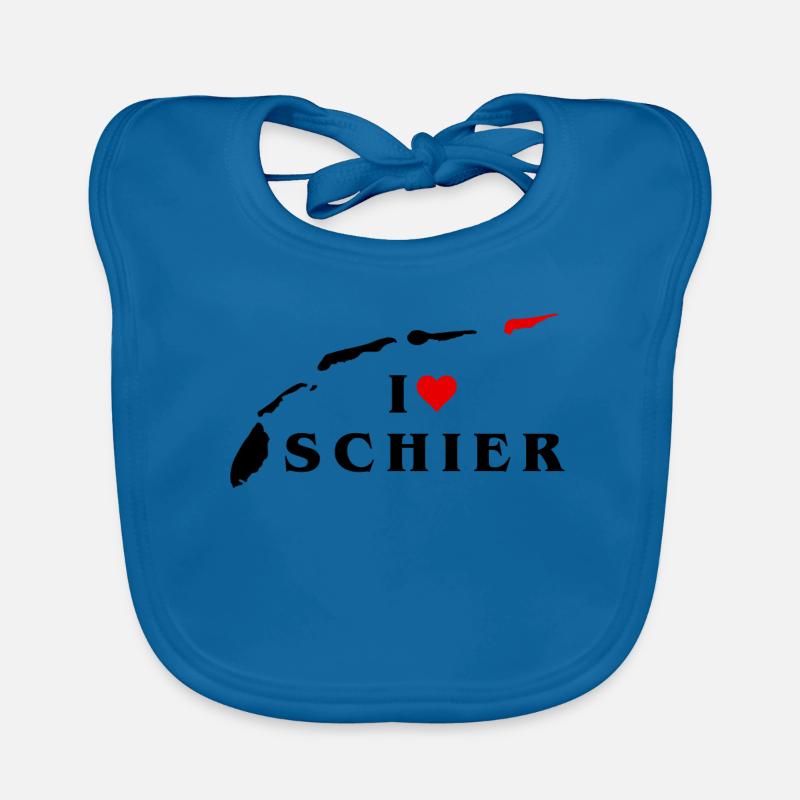 Ich liebe Schier Baby Bio-Lätzchen