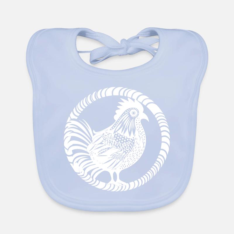 Rooster Organic Baby Bibs