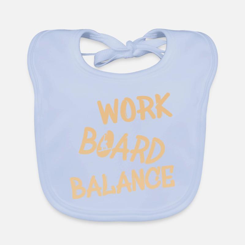 work board balance Baby Bio-Lätzchen