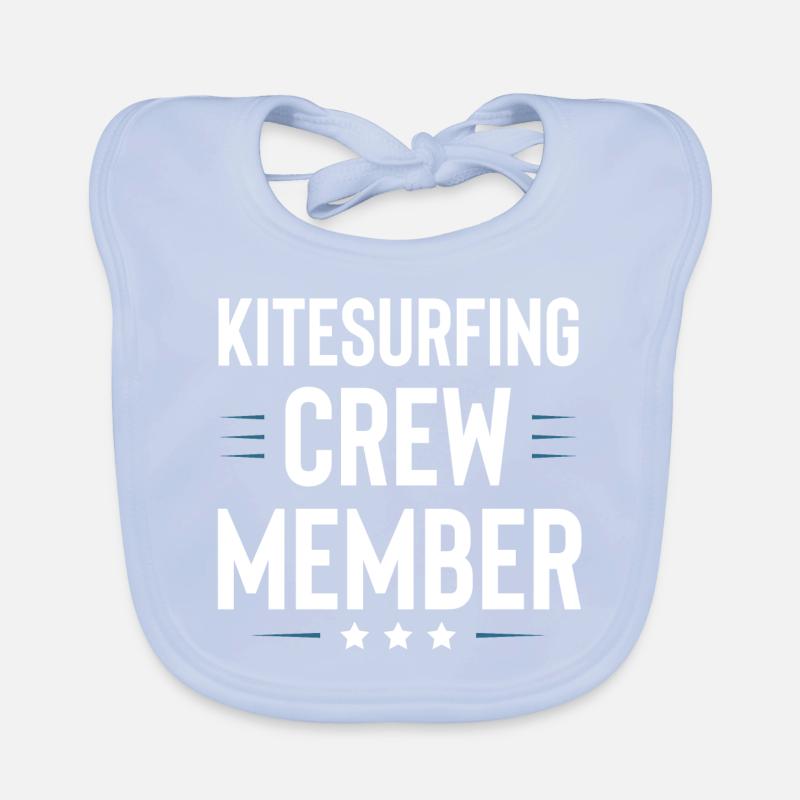 Équipe de kitesurf Bavoir bio Bébé