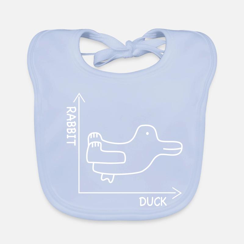 optische Täuschung Baby Bio-Lätzchen