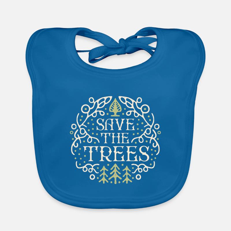 Save the trees Organic Baby Bibs