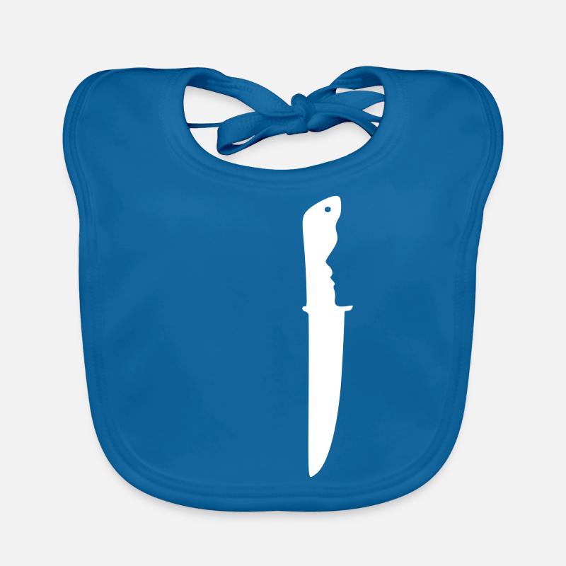opt art knife face Organic Baby Bibs