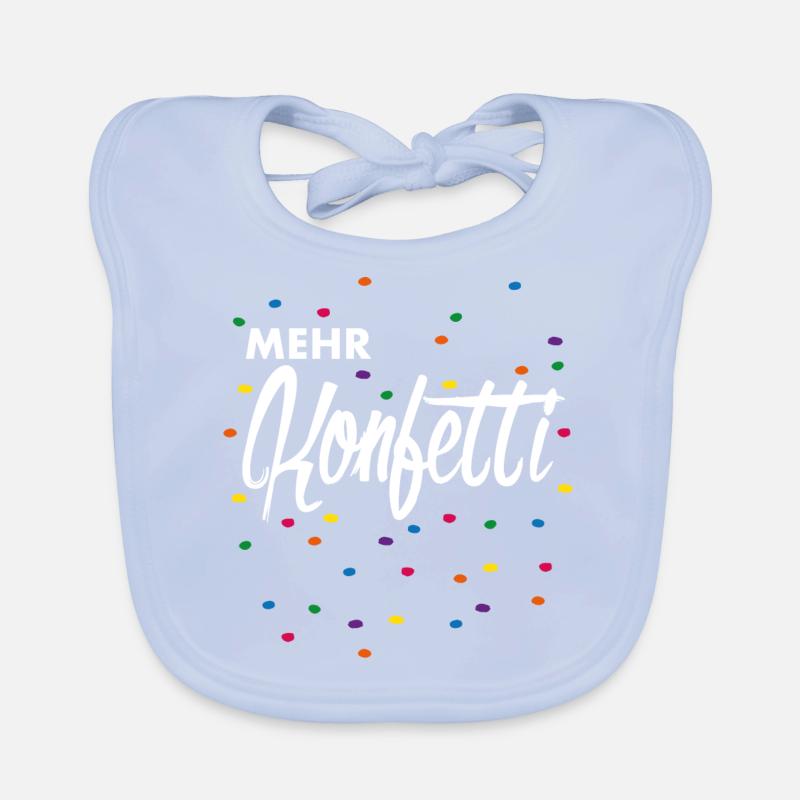 More confetti Organic Baby Bibs
