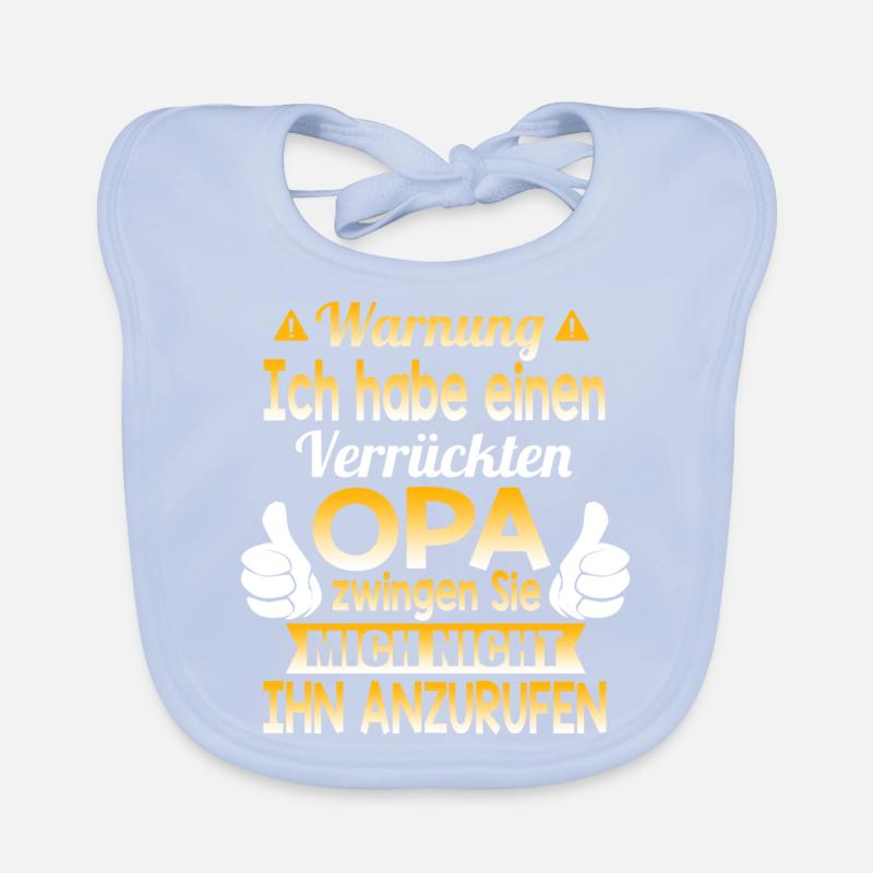 Warnung OPA Baby Bio-Lätzchen