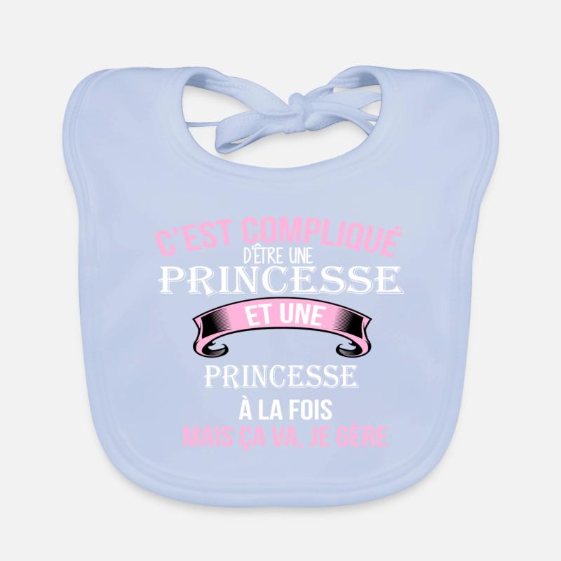 princesse Bavoir bio Bébé
