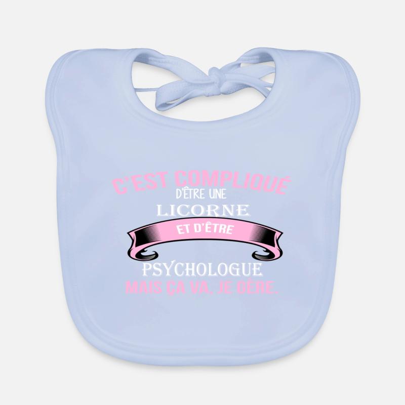 Psychologue Bavoir bio Bébé
