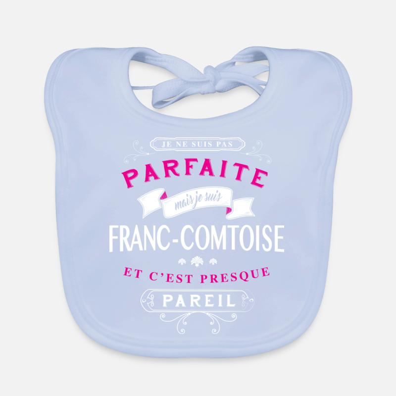 Franc-Comtoise Parfaite Bavoir bio Bébé