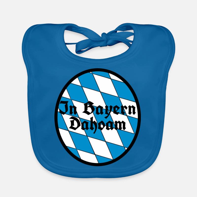 In Bayern dahaom Baby Bio-Lätzchen