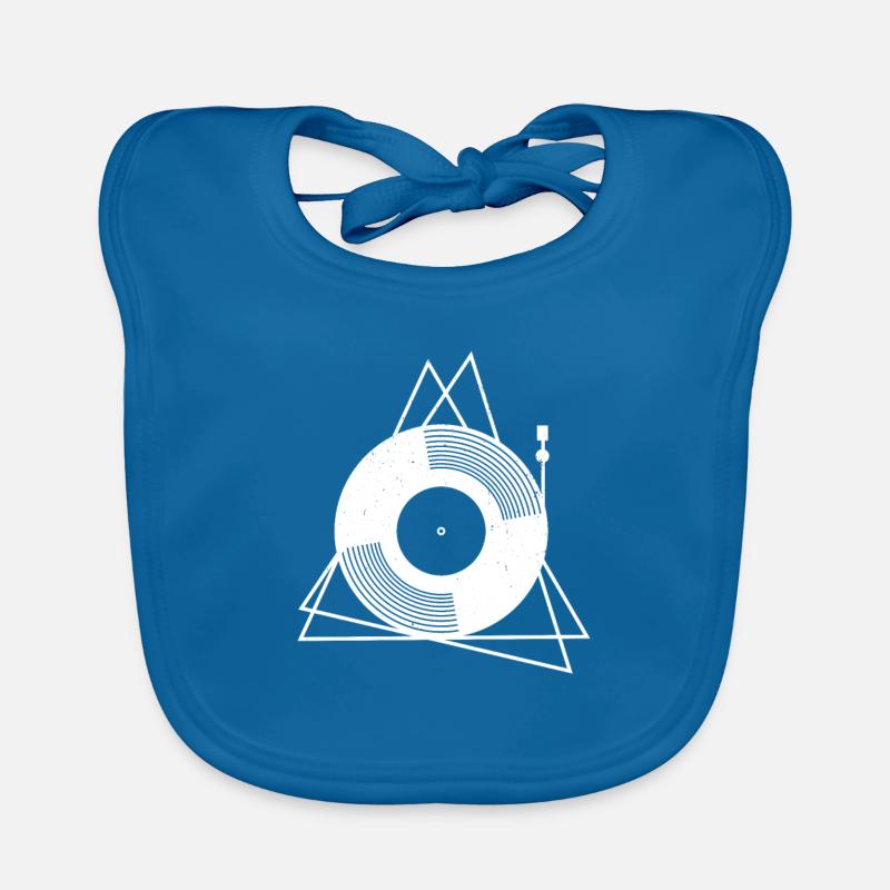 Record Record Record Record Player Gift Organic Baby Bibs