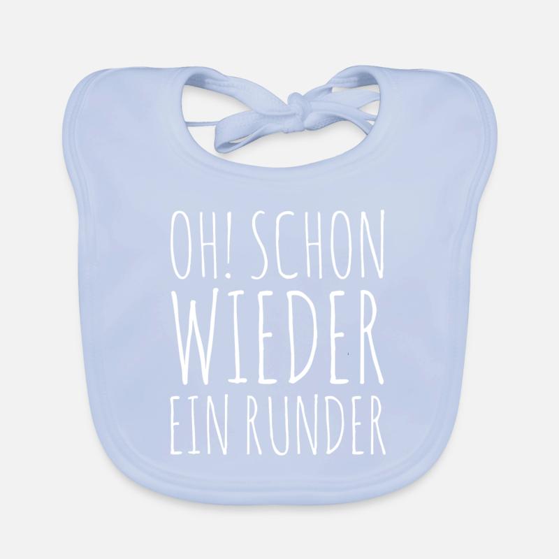Runder Geburtstag Geschenk Baby Bio-Lätzchen