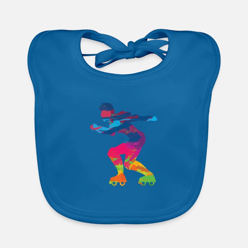 Inline Skates Inline Skating Roller Skating Organic Baby Bibs