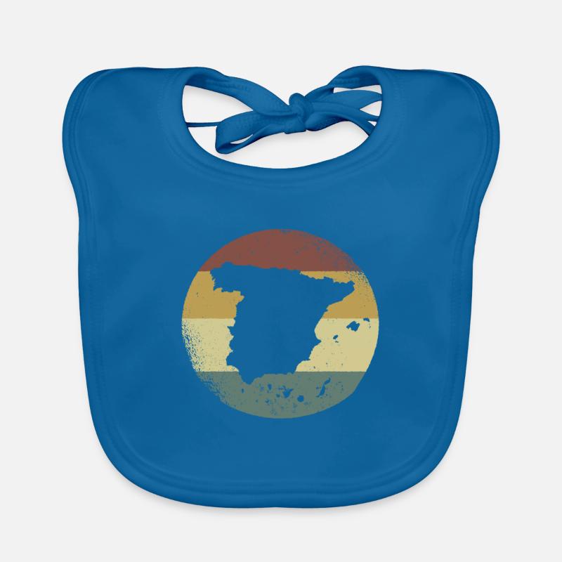 Spanien Spanisch Geschenkidee Spanier Baby Bio-Lätzchen