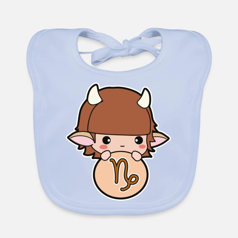 Steinbock Sternzeichen Baby Bio-Lätzchen