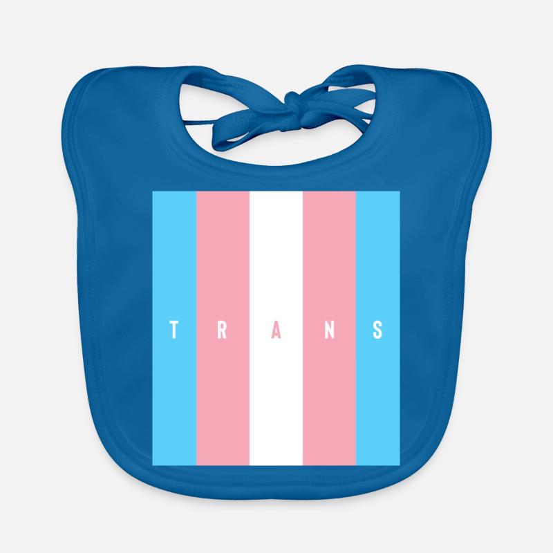 Trans Organic Baby Bibs