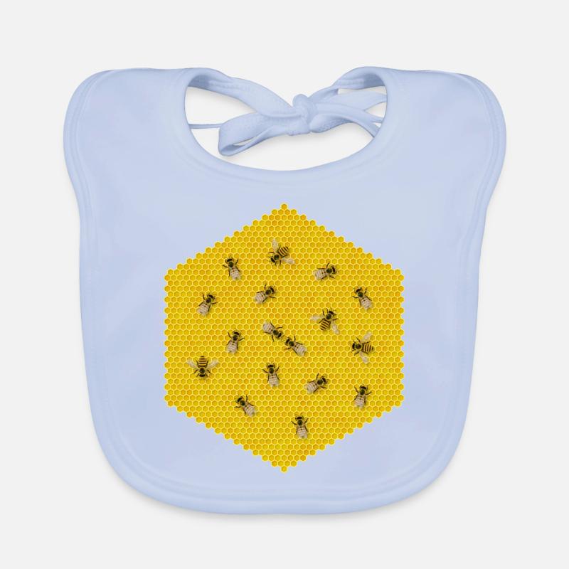BEES, HIVE Organic Baby Bibs
