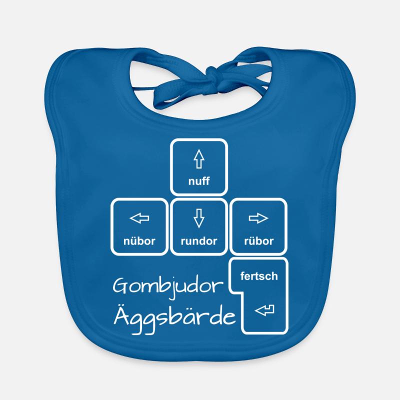 Computer Experte (Sächsische-Mundart-Edition) Baby Bio-Lätzchen
