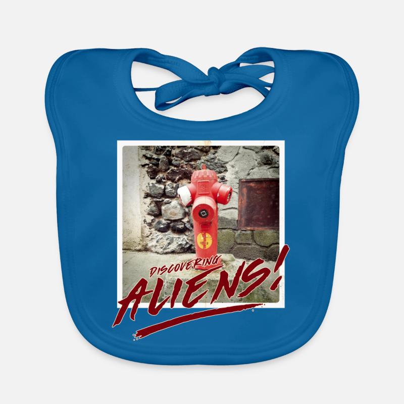 Aliens 2 Organic Baby Bibs