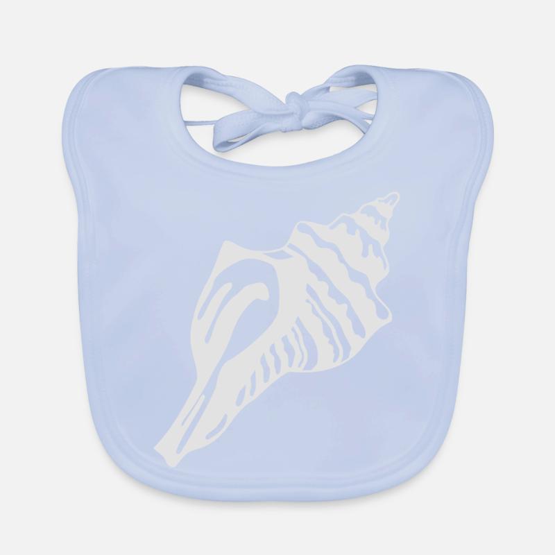 Coquillages Bavoir bio Bébé