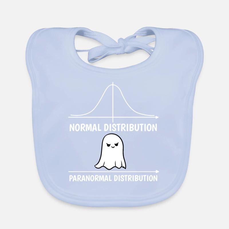 Normal Distribution Mathe Mathematik Lehrer Schule Baby Bio-Lätzchen