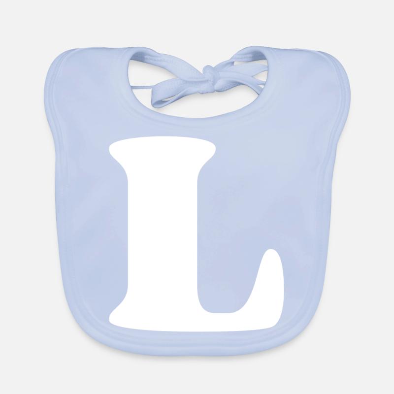 Lettre l Bavoir bio Bébé