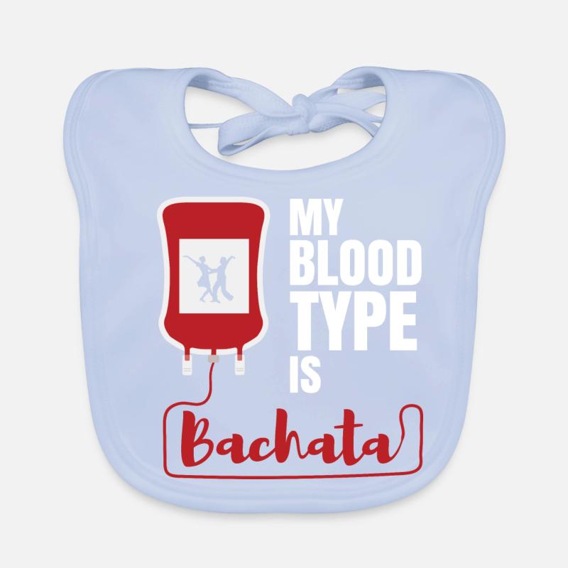 Bachata Gift Latin Dance Dancing Dancer Organic Baby Bibs