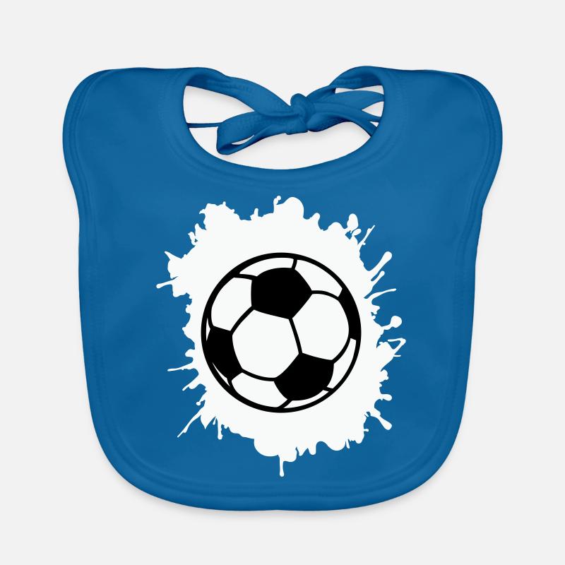 Soccer blobs Organic Baby Bibs