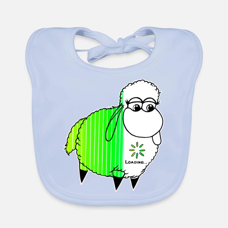 Wolly Sheepling Loading Beam Sheep Gaming Organic Baby Bibs