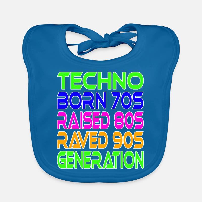 Génération Techno Bavoir bio Bébé