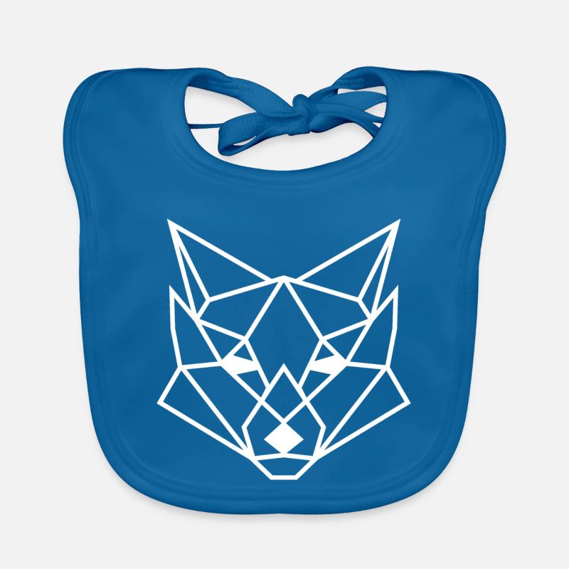 Polygone idée cadeau renard poly poly Bavoir bio Bébé