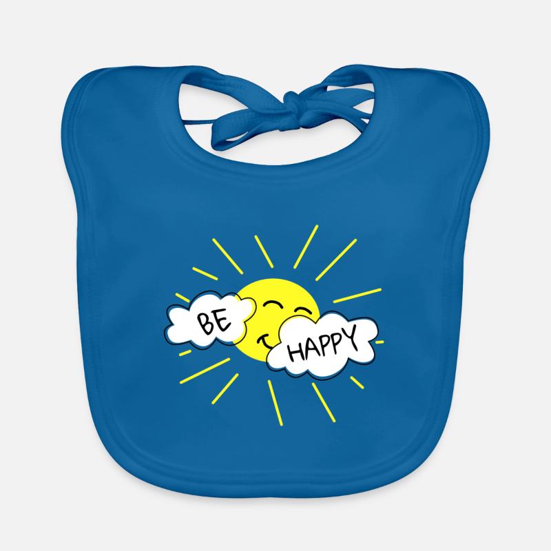 Be Happy Sonne Baby Bio-Lätzchen