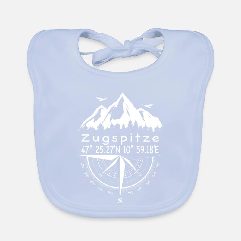 Zugspitze Baby Bio-Lätzchen