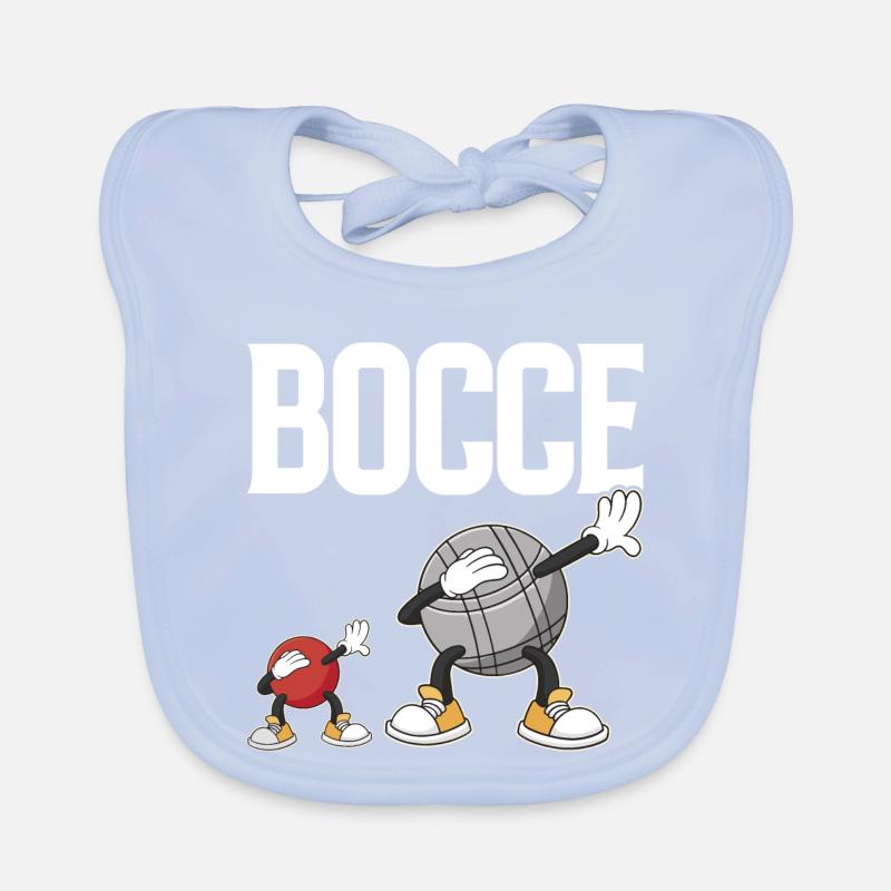 Dabbing Bocce Ball mit Jack Bocci Dab Game Bocce Baby Bio-Lätzchen