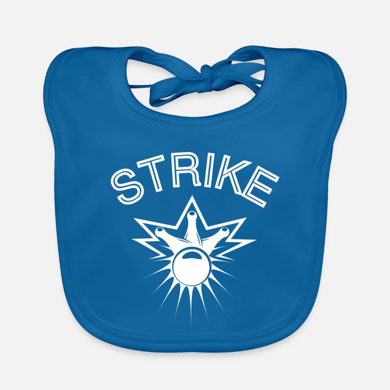 Bowling, Bowlingventilator, Strike Baby Bio-Lätzchen
