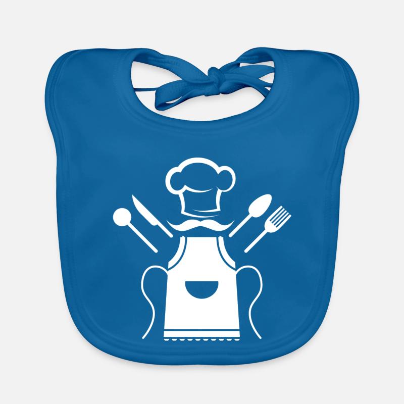 Kochen, kochen, super kochen Baby Bio-Lätzchen