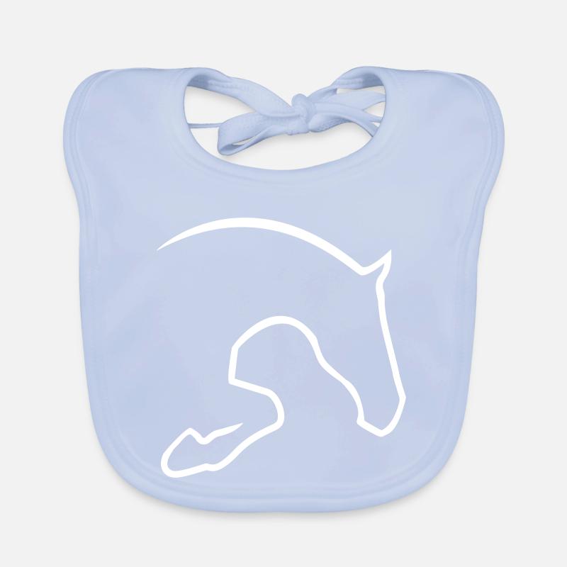 Springpferd Baby Bio-Lätzchen