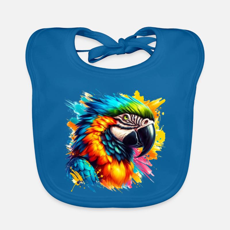 Perroquet Bavoir bio Bébé