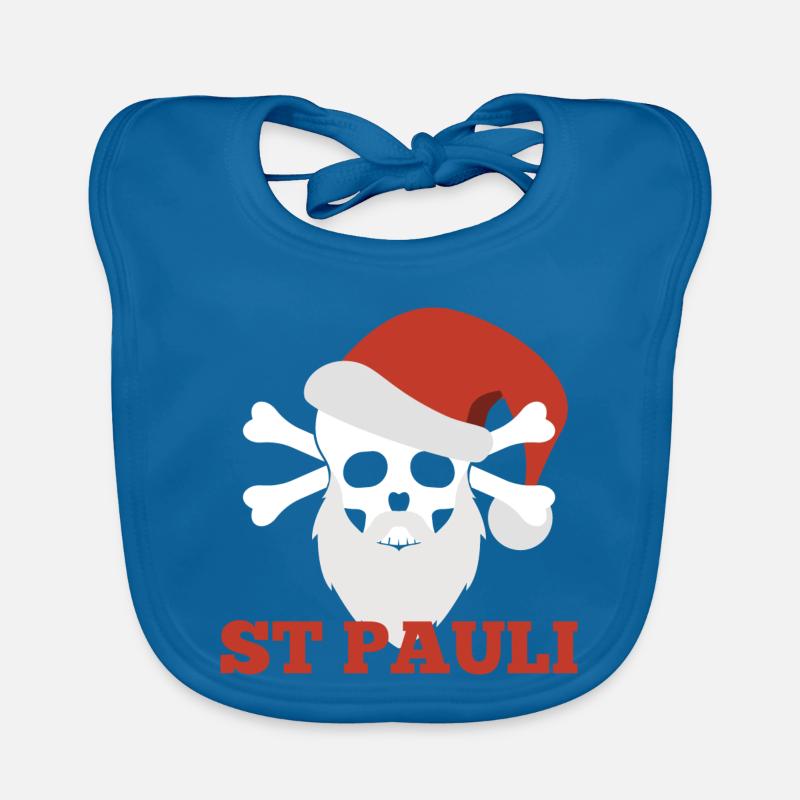 Sankt Pauli Christmas Organic Baby Bibs