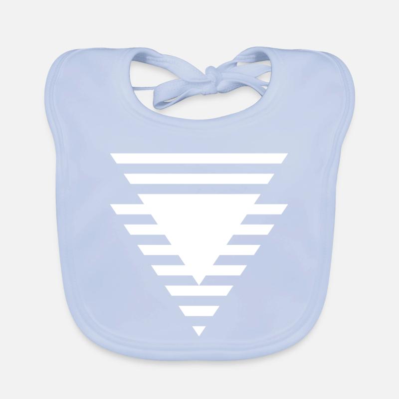 Prisme triangulaire étagé Bavoir bio Bébé