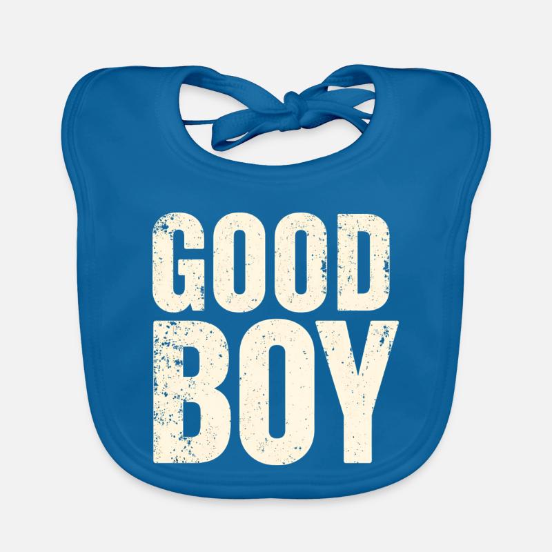 Guter Junge. Baby Bio-Lätzchen