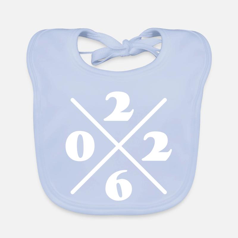 Année 2026 Bavoir bio Bébé