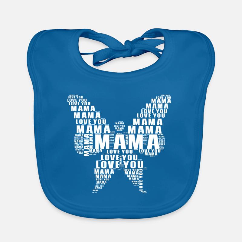 Mama Muttertag Geschenkidee Schwanger Baby Bio-Lätzchen