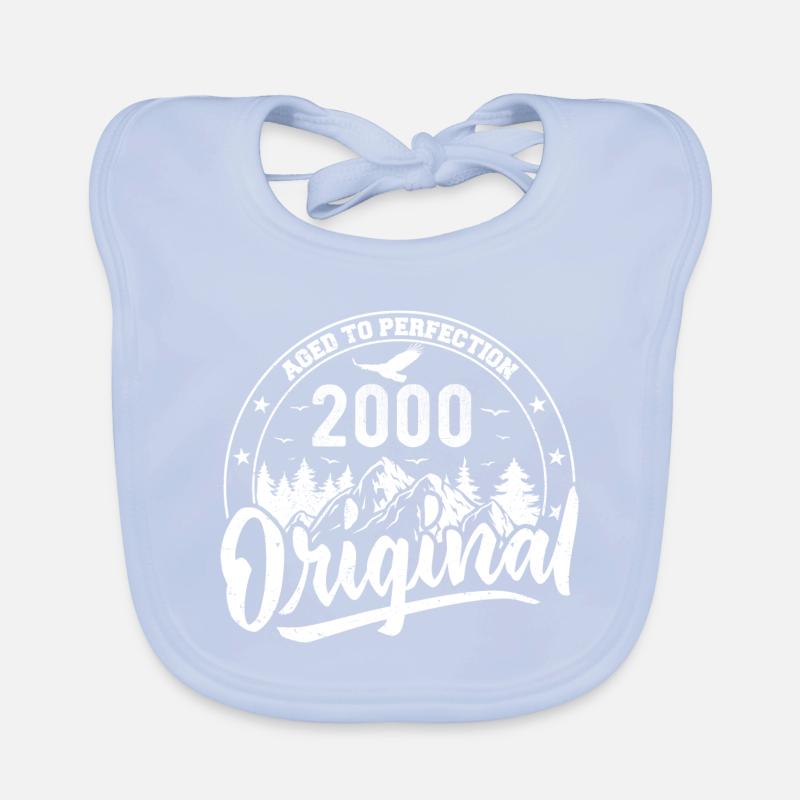 Original 2000 Vintage Geburtstagsgeschenk 2000 Baby Bio-Lätzchen